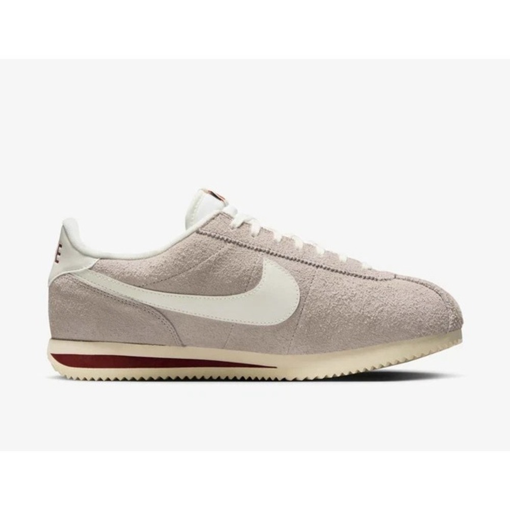 Nike Cortez SE College Grey Sail Shoes Suede Sneakers HF3142-001 Mens 12 NEW - Picture 2 of 6